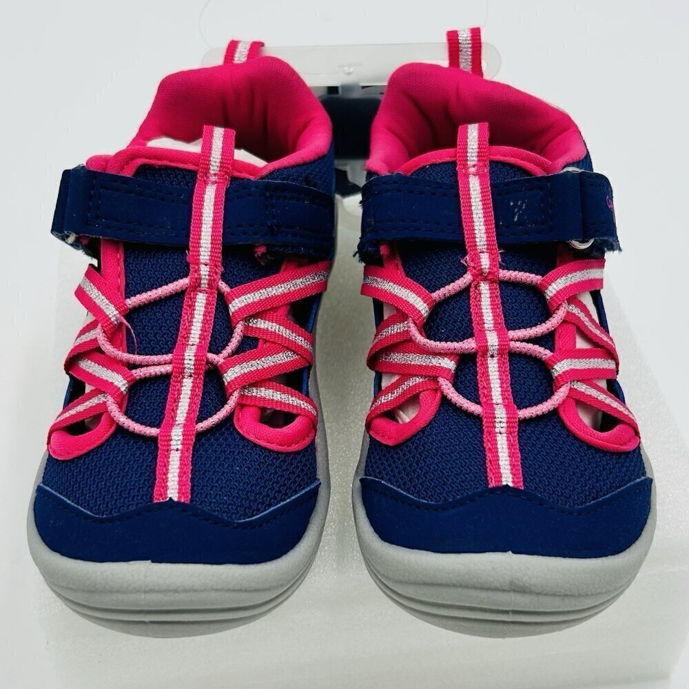 NEW Osh Kosh Girl's Size 9 Youth CHARIS Bump Toe Sneaker / Sandals Water Shoes